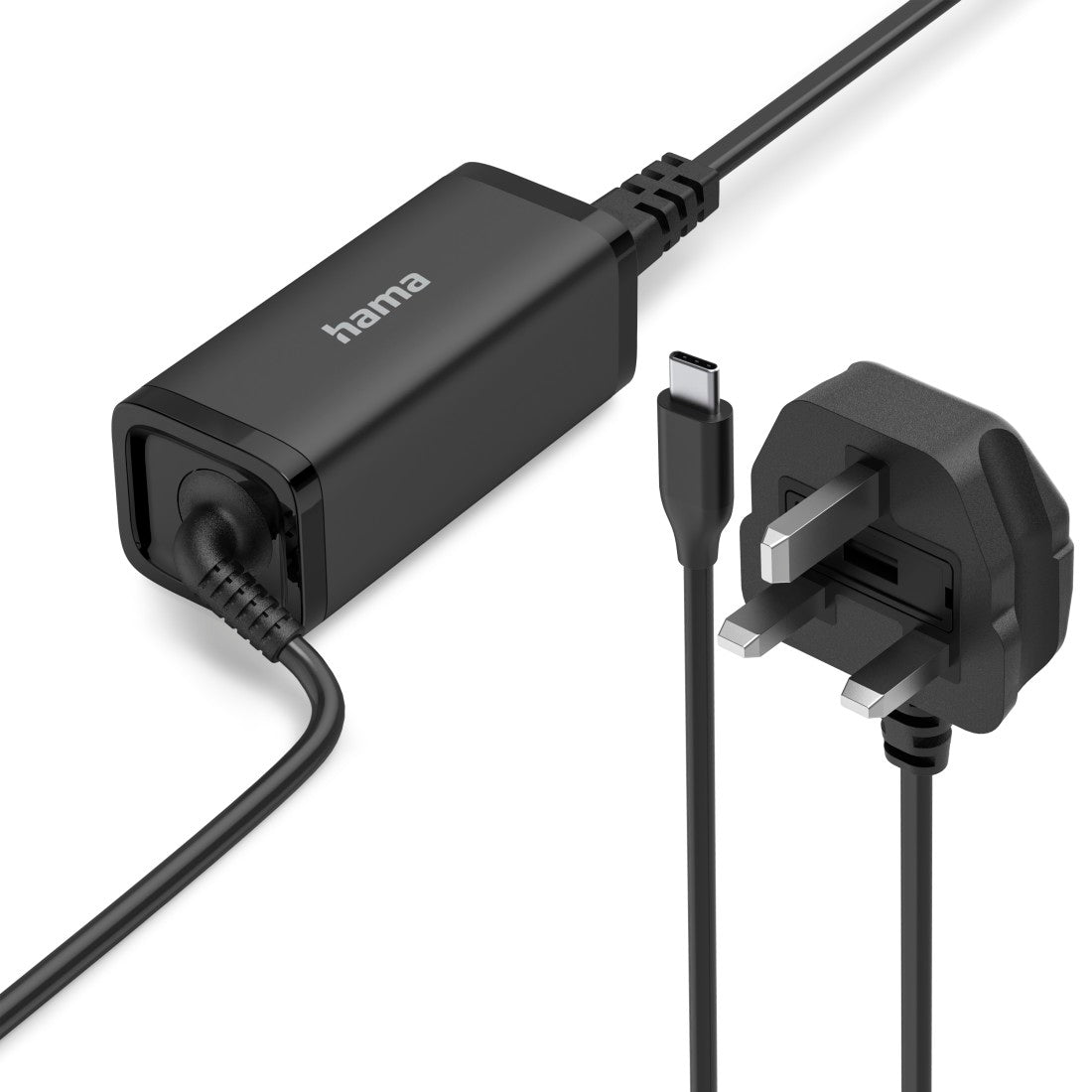 Hama USB-C Notebook GAN PSU Power Supply 5-20V/65W
