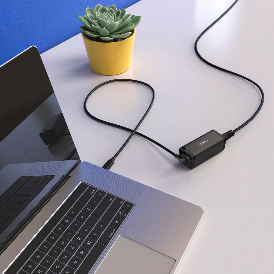 Hama USB-C Notebook GAN PSU Power Supply 5-20V/65W