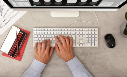 Cherry KC6000C Slim USB Type-C Keyboard For MAC