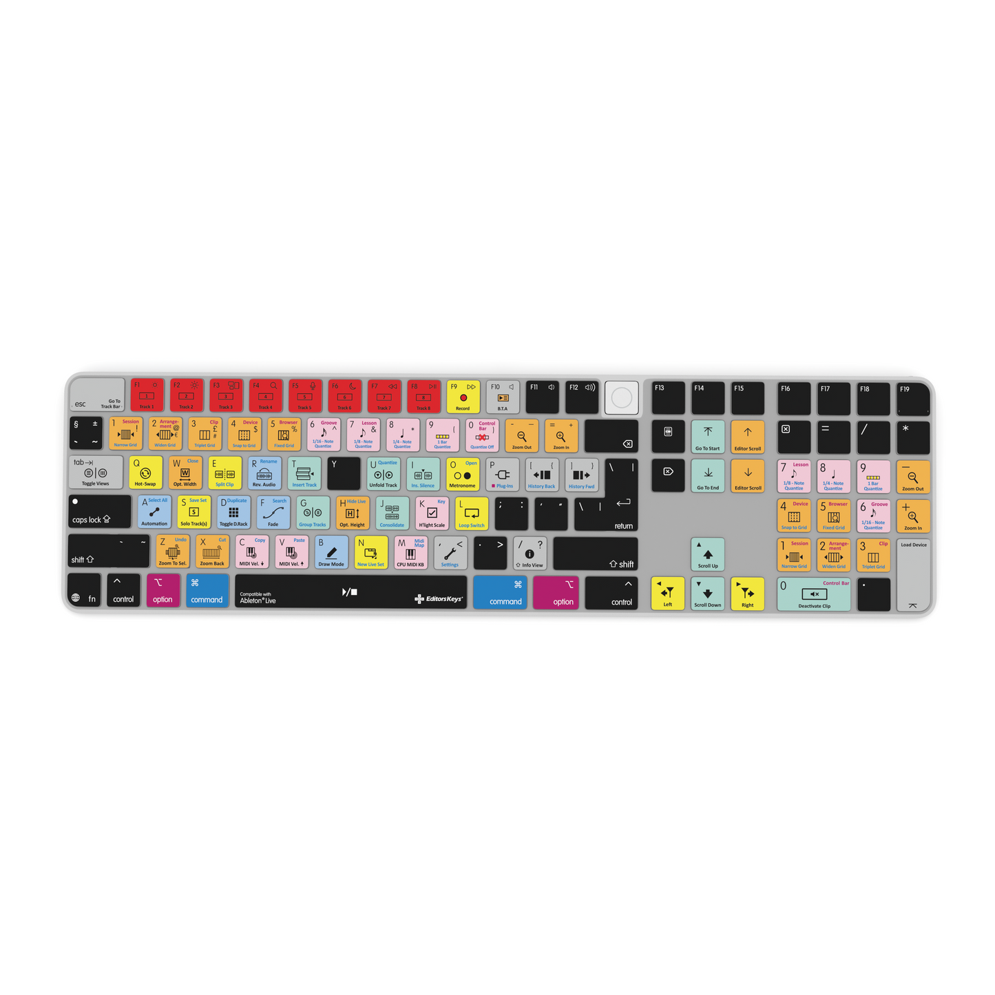 Ableton Live Keyboard Covers for MacBook and iMac