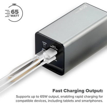 Maplin 30,000mAh USB-A / USB-C PD 65W Power Bank