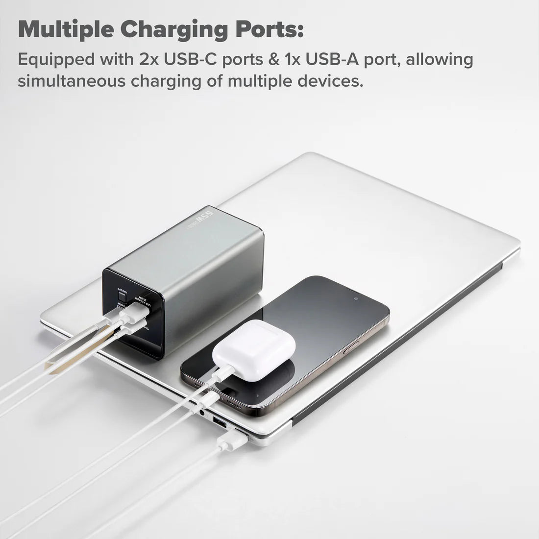 Maplin 30,000mAh USB-A / USB-C PD 65W Power Bank