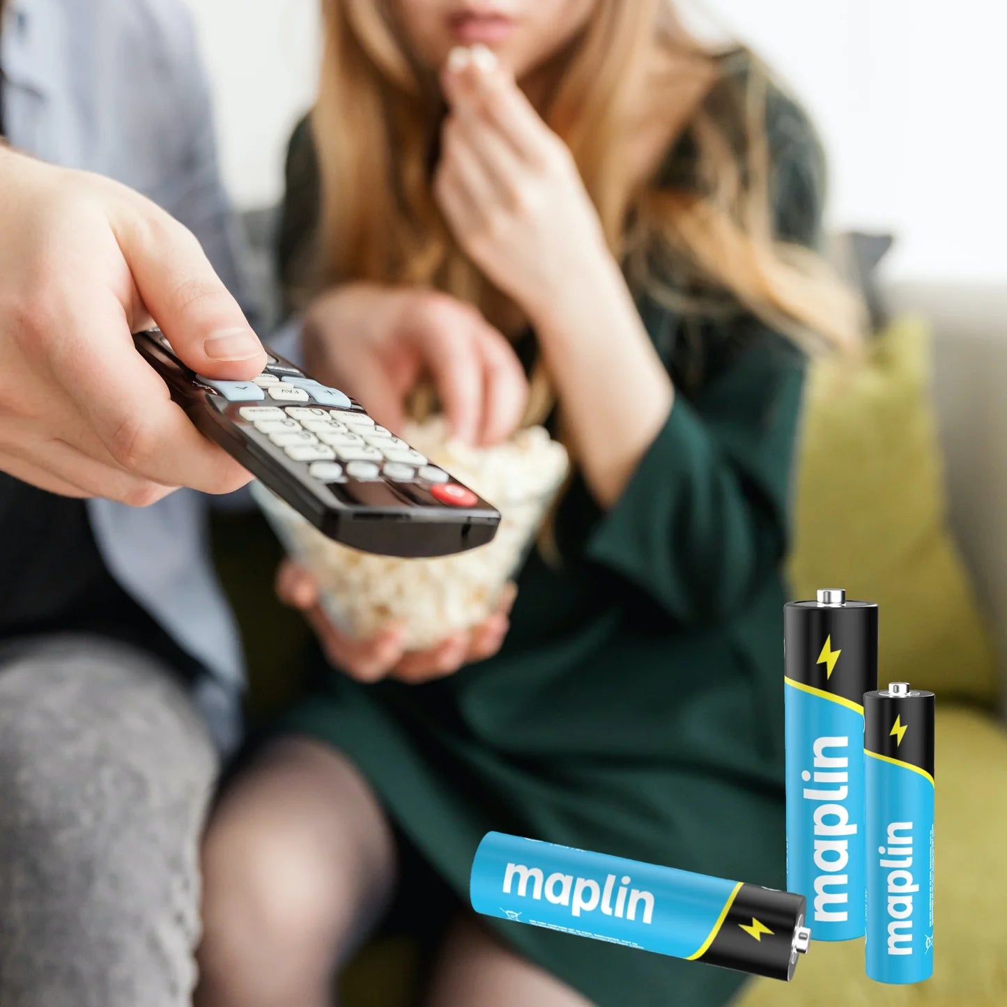 Maplin AAA LR03 1.5V Alkaline batteries 7 Year Shelf Life High Performance - Pack of 80