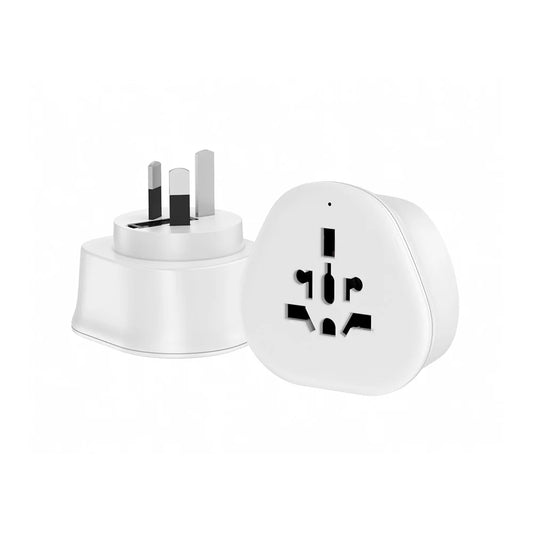 Maplin AU Plug to Worldwide Socket Travel Adapter 250V 10A - White