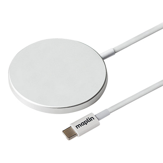 Maplin Magnetic Wireless Charger USB-C 15W