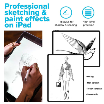 Maplin Stylus Pen for iPad with Magnetic Casing & Super Fine Nib