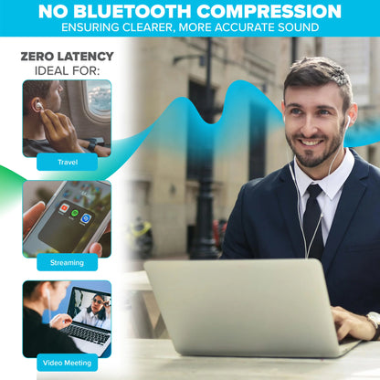 Maplin Wired Earbuds 3.5mm Classic Fit Hands Free Calling Volume Button