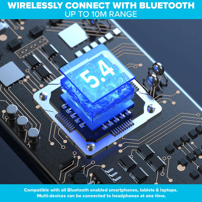 Maplin Wireless Earbuds Classic Fit Bluetooth V5.3 USB-C Charging