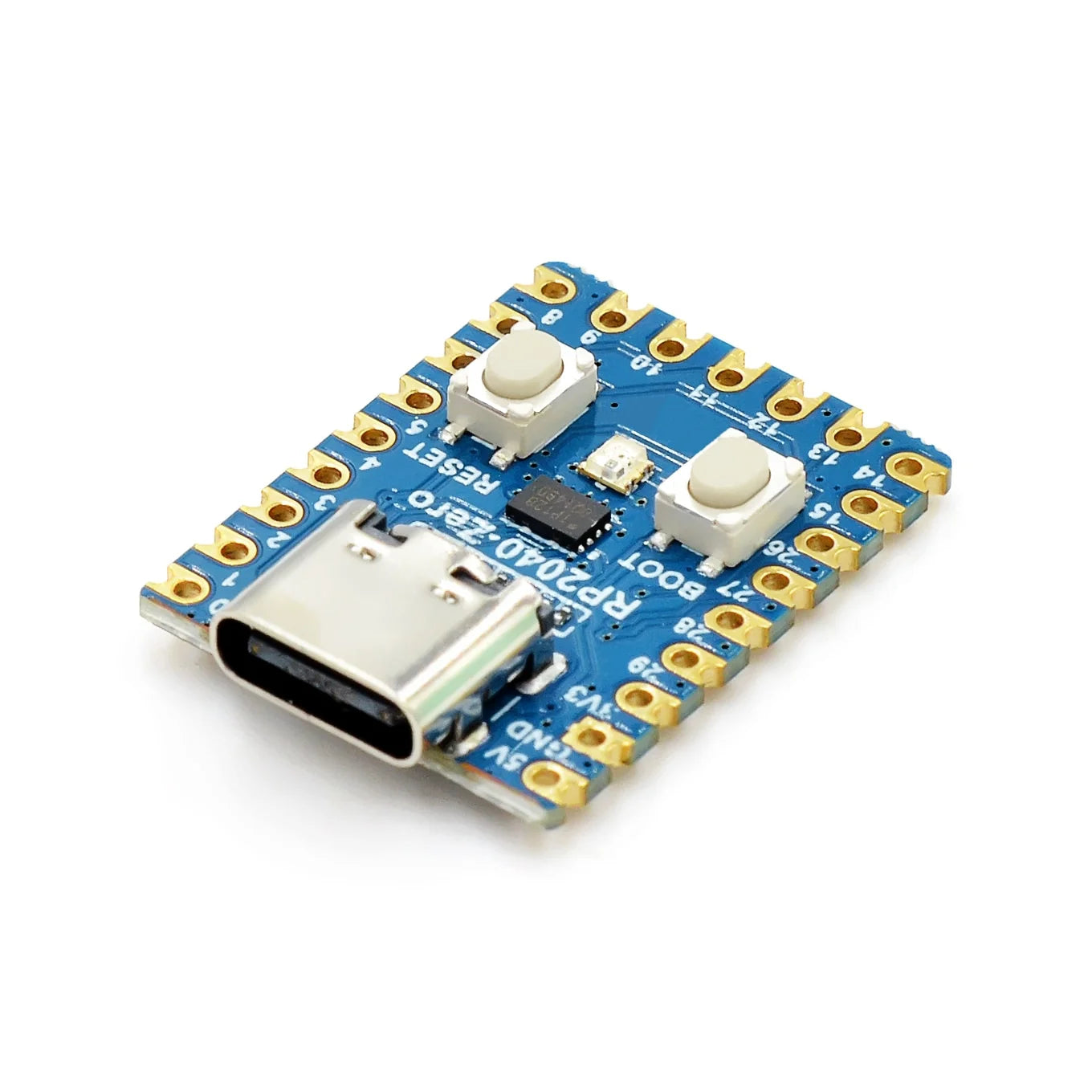 Mini Raspberry Pi RP2040-Zero (Compatible) Microcontroller, Unsoldered ...