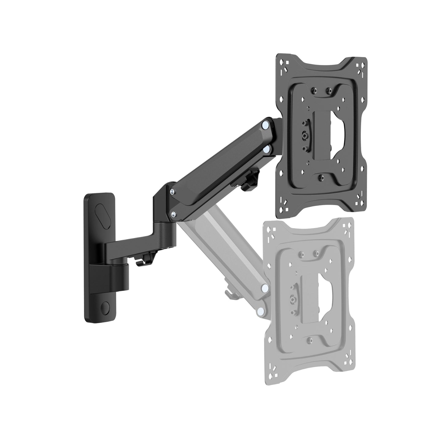 ProperAV TV Wall Bracket (23" - 55" / 23kg Capacity / VESA Max. 400x400) - Black