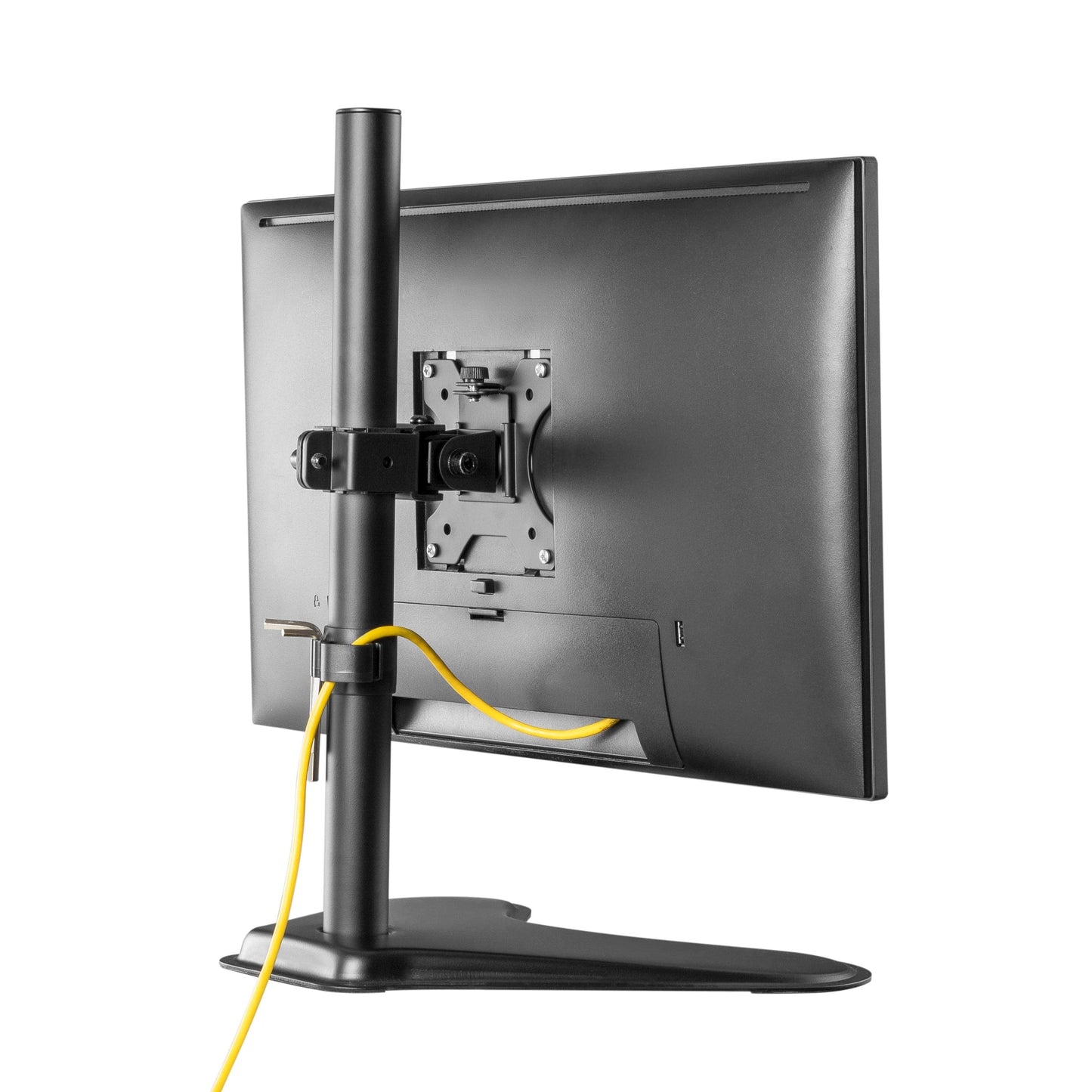 ProperAV Desk Monitor Mount 17" - 34" Freestanding Base VESA Max 100x100