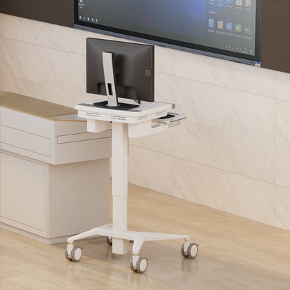 ProperAV Mobile Workstation Trolley Cart