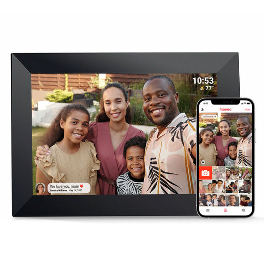 Praktica 10 Inch Digital Photo Frame 1280 x 800 with Wi-Fi & Frameo Software