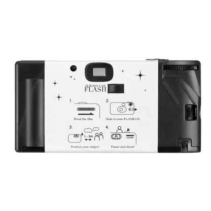 Praktica Single Use Disposable Colour Film Camera with Flash - Wedding White - Single