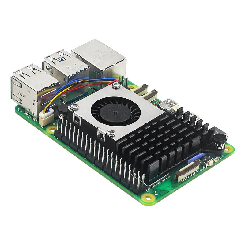 Raspberry Pi 5 Metal Case Active Cooler Compatible