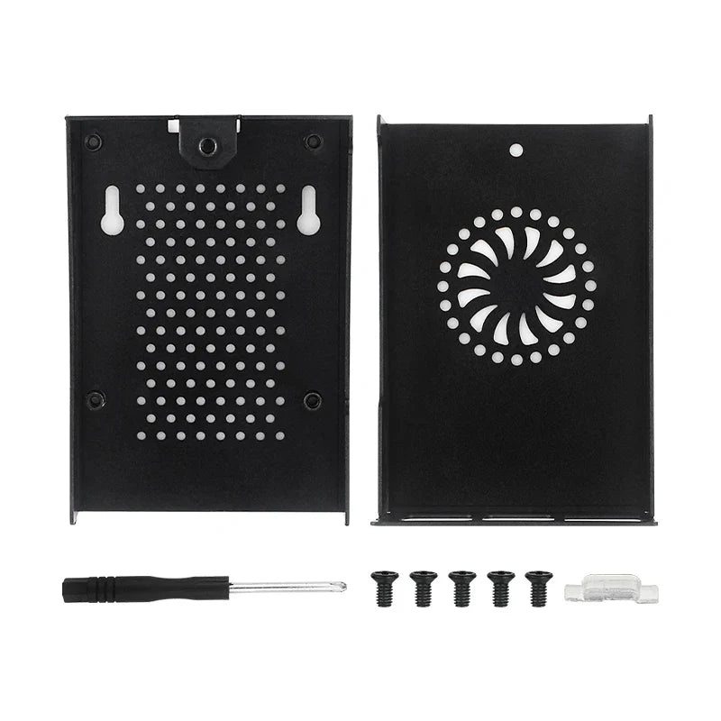 Raspberry Pi 5 Metal Case Active Cooler Compatible