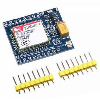 SIM800C GSM GPRS module 5V3.3V TTL, STM32 C51 program, Bluetooth, TTS