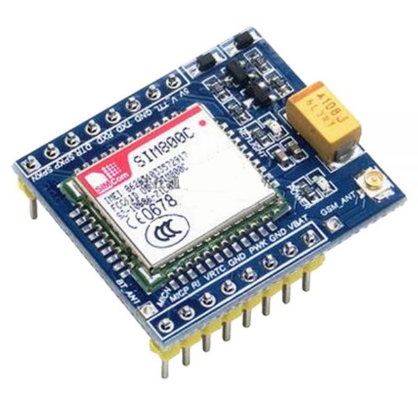 SIM800C GSM GPRS module 5V3.3V TTL, STM32 C51 program, Bluetooth, TTS