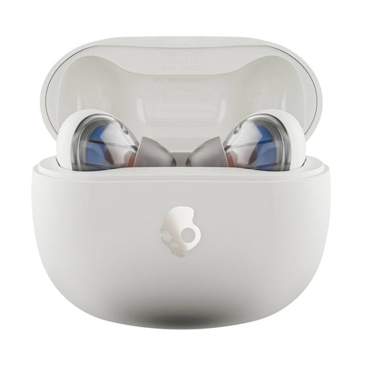 Skullcandy Rail True Wireless Bluetooth Earbuds 42H Battery IP55 Tile Bone White