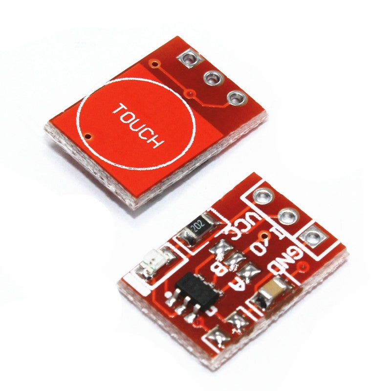 10 Pack TTP223 Capacitive Touch Switch Button Module Self Lock