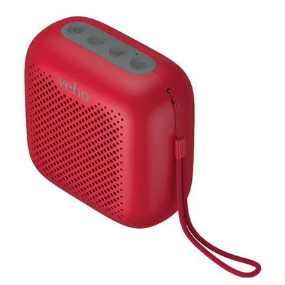 Veho M-Series MZ-4 Wireless Speaker, Red