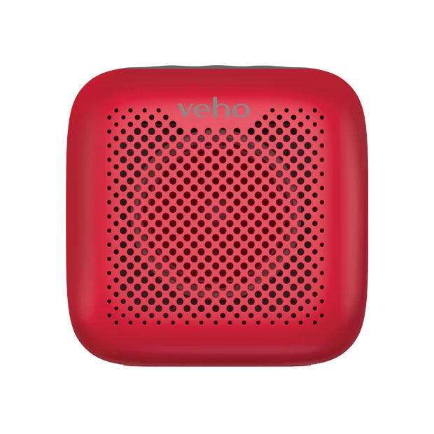 Veho M-Series MZ-4 Wireless Speaker, Red