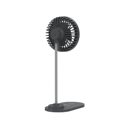 Veho UF-2 3-in-1 USB Desktop USB Fan, Smartphone Charger & LED Lamp