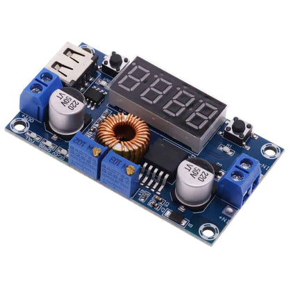 XL4015 with Display Voltmeter Adjustable Step Down Converter USB