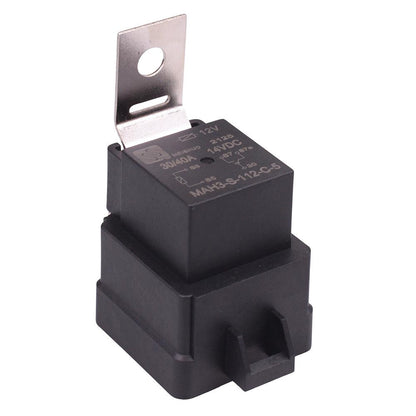 12V SPDT Mini Automotive Skirted Relay Metal Bracket 40A MAH3-S-112-C-5