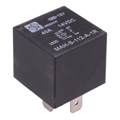 12V SPNO Mini Automotive Relay Resistor 40A MAH-S-112-A-1R