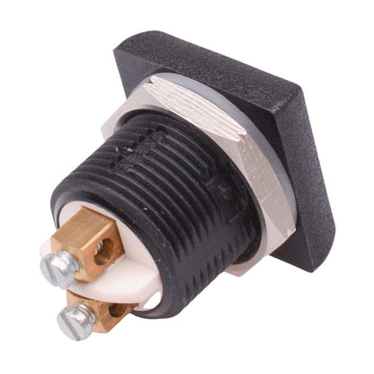 IRC3V272 APEM White Square 16mm Momentary NO Push Button Switch Screw Terminals IP67
