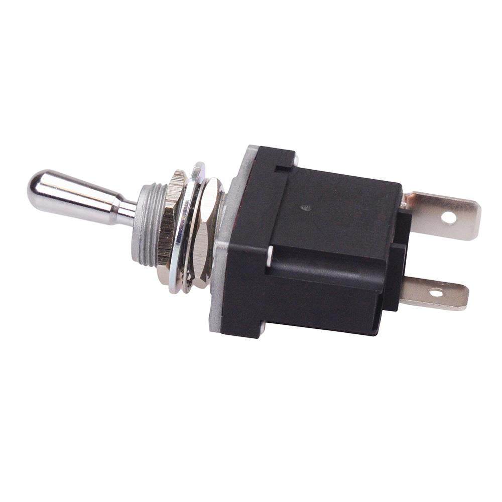 On-Off Sealed 12mm Toggle Switch SPST 12A IP68