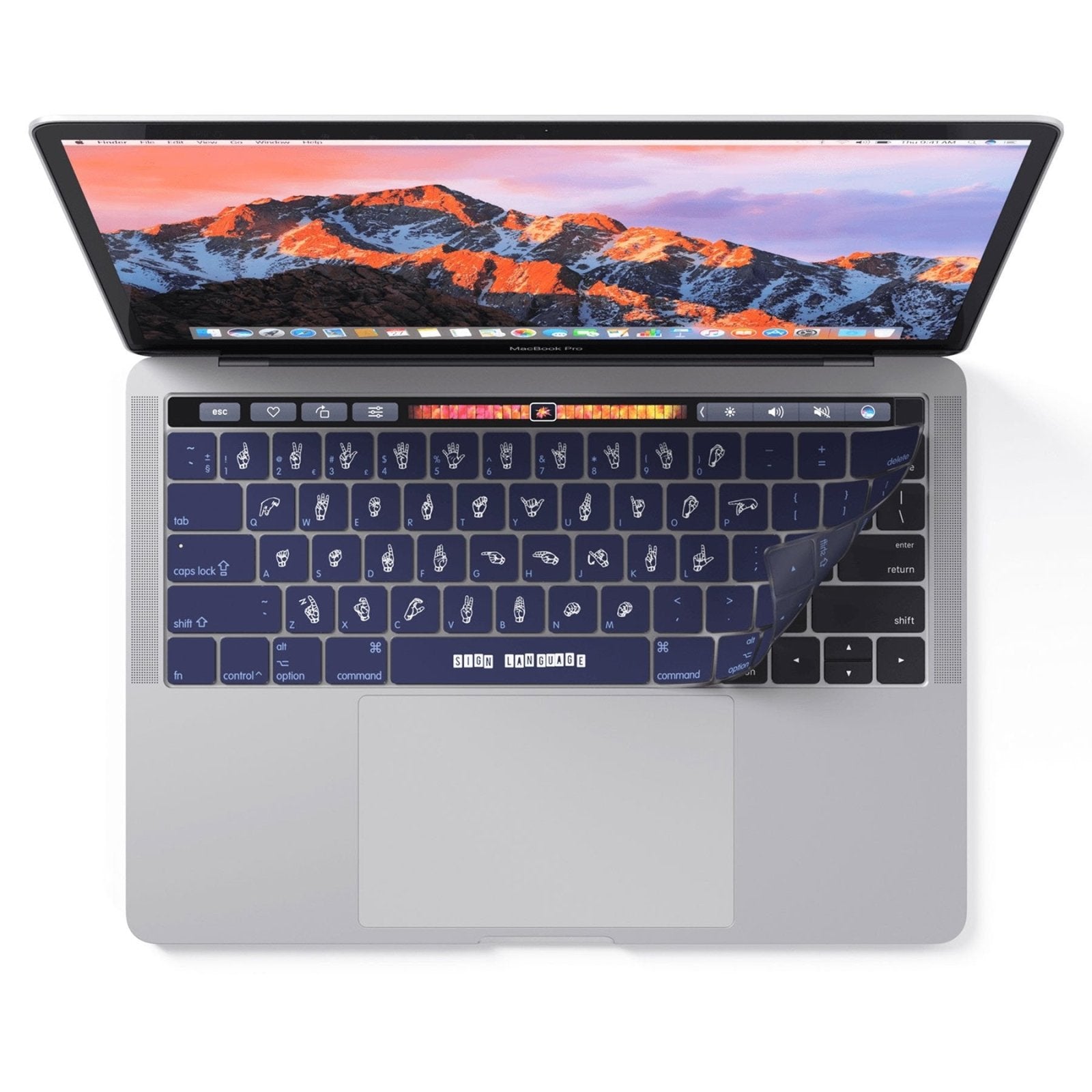 ASL Sign Language Cover Design for MacBook Pro – The Electronics Hub