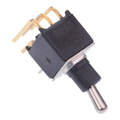 TL46W005000 On-On Sub-Miniature Right Angle Horizontal PCB Toggle Switch DPDT APEM