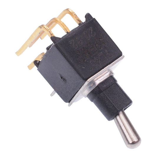 TL46W005000 On-On Sub-Miniature Right Angle Horizontal PCB Toggle Switch DPDT APEM