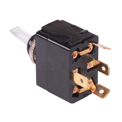 On-On Red LED illuminated Toggle Switch 20A 12V SPDT