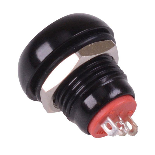 Blue Latching 12mm Metal Round Push Button Switch NO/NC