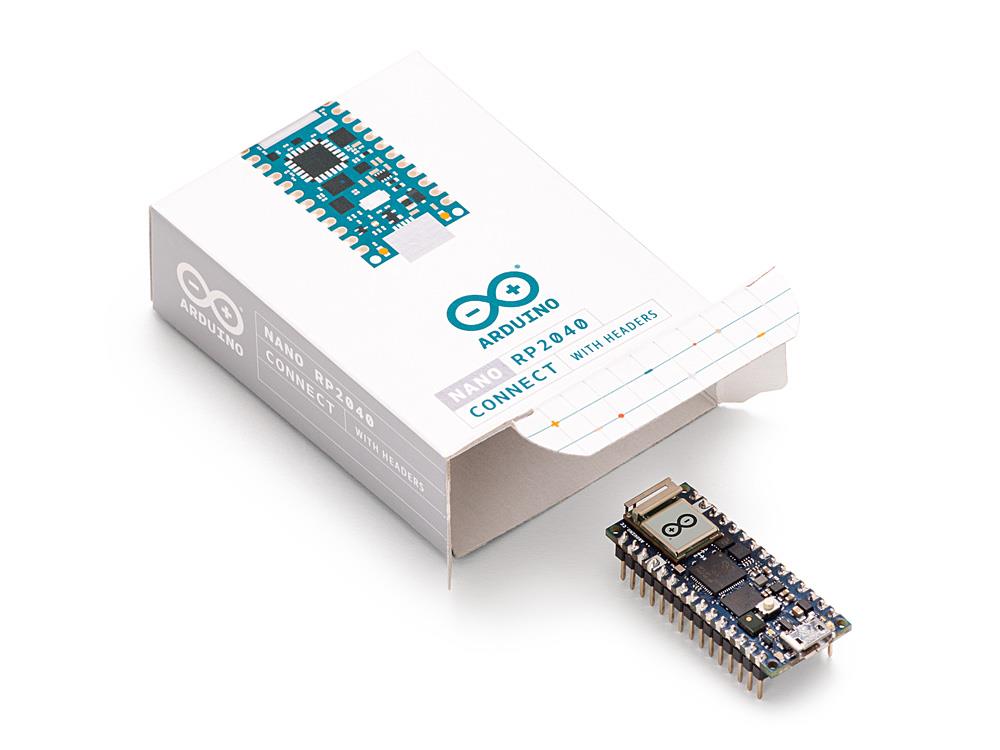 Arduino® Nano RP2040 Connect with headers