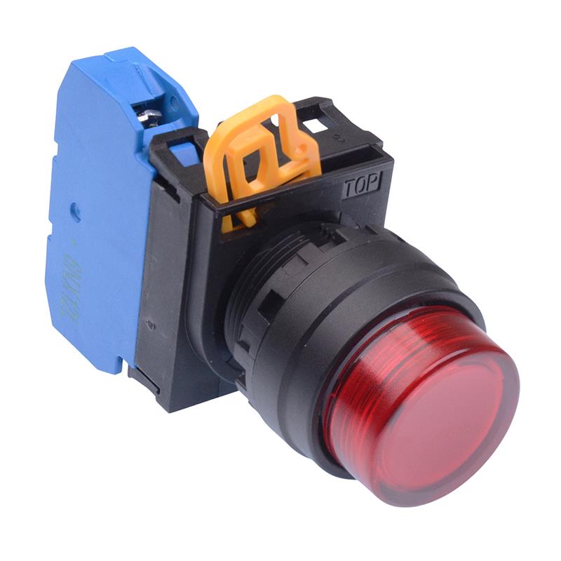 YW1L-A2E10Q0R Red 22mm Maintained Push Button Switch NO IP65 IDEC