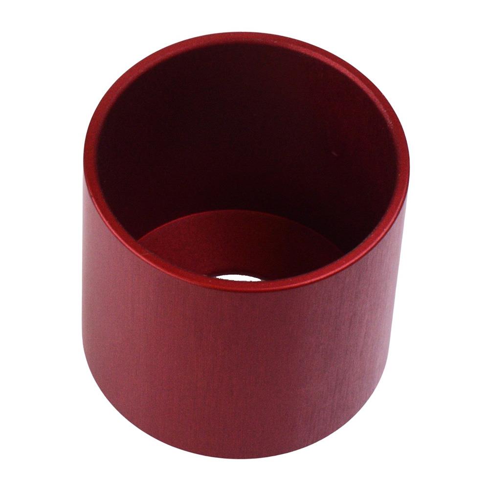 APEM 25.9mm Red Anodized Bezel for 13000 Series Push Button Swithes