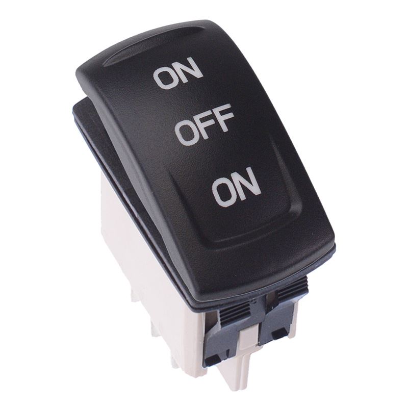 KR47CAKXXG22N010201 (On)-Off-(On) Momentary Auto Rocker Switch DPDT IP68 APEM
