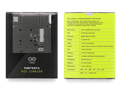 Arduino® Portenta Mid Carrier