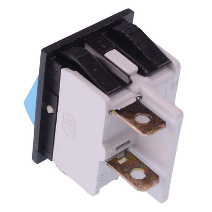 2631LH2A211028LO APEM Blue On-Off Industrial Rocker Switch SPST 16A