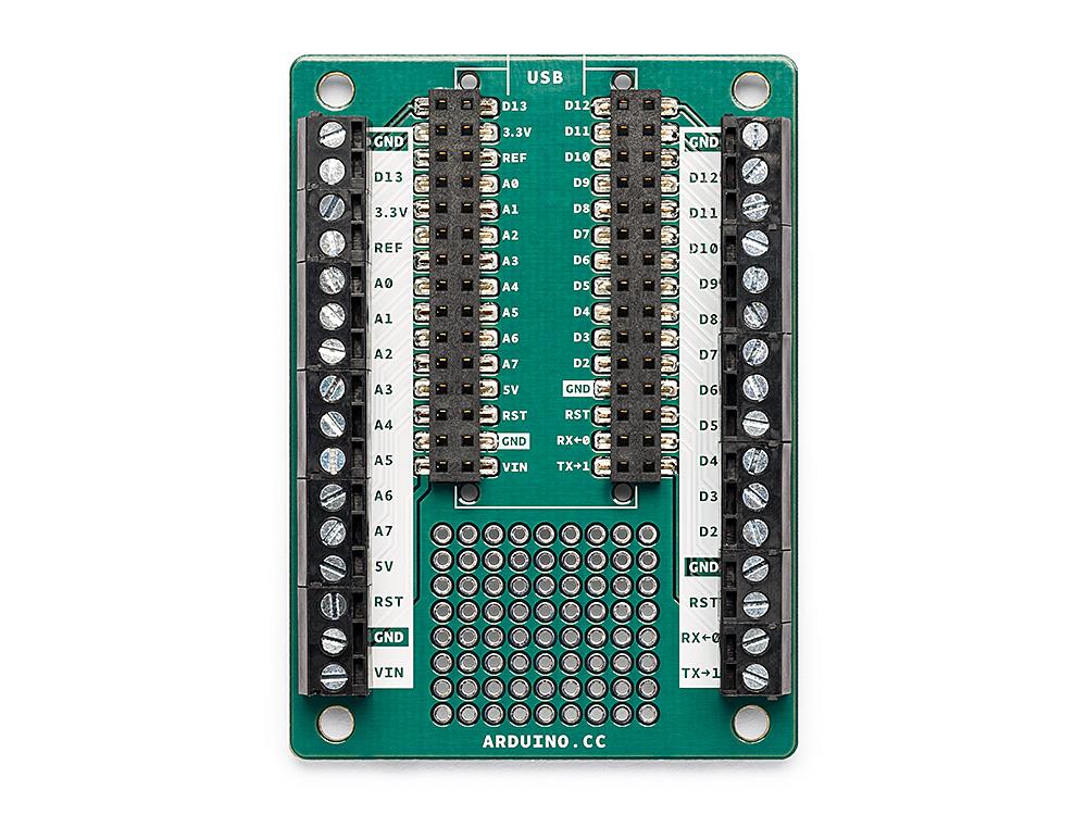Arduino® Nano Screw Terminal Adapter (3 Boards Pack)