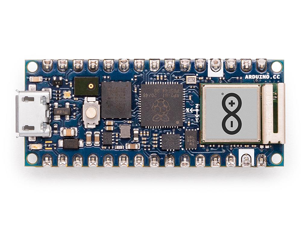 Arduino® Nano RP2040 Connect with headers