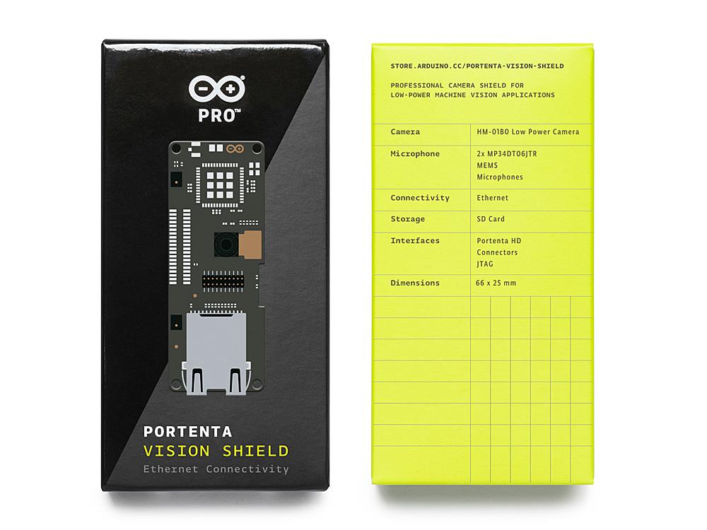 Arduino® Portenta Vision Shield - Ethernet