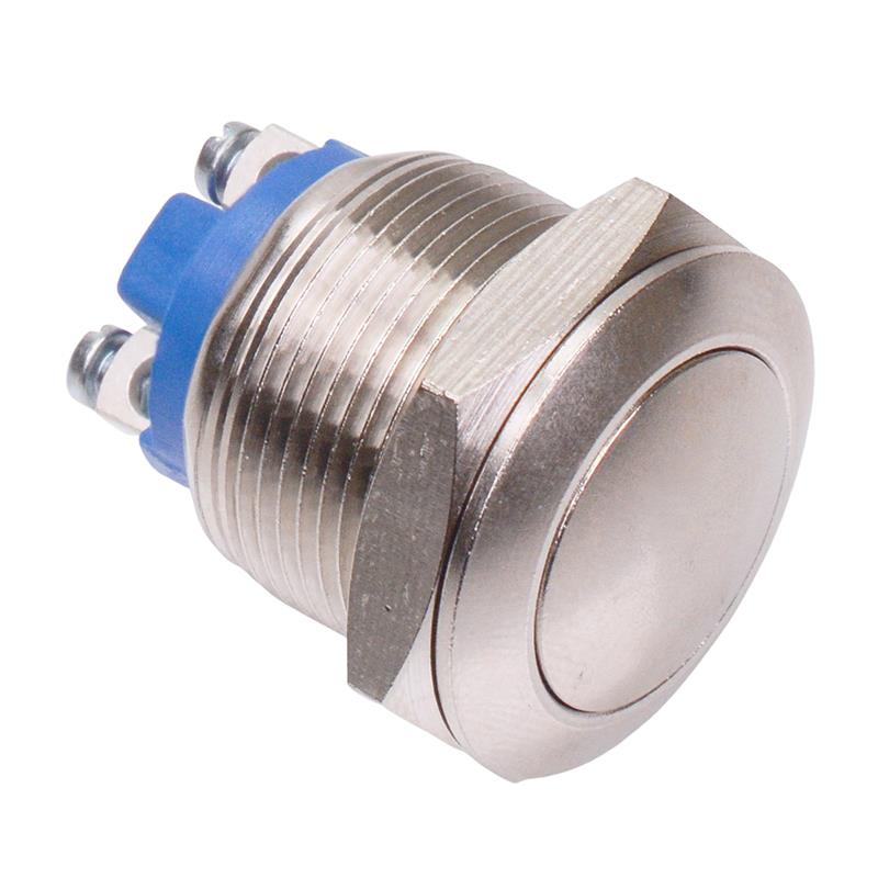 AV191003C900 Momentary 19mm Push Button Vandal Switch SPST 2A 48VDC APEM