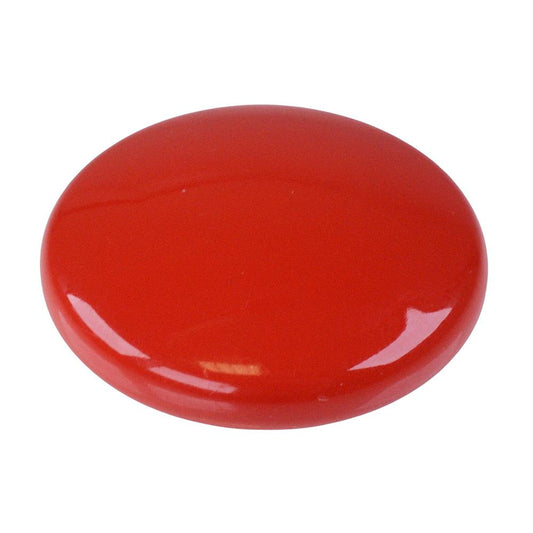 U6426 APEM Red Brass Mushroom Actuator for 13000 Series Push Button Switch