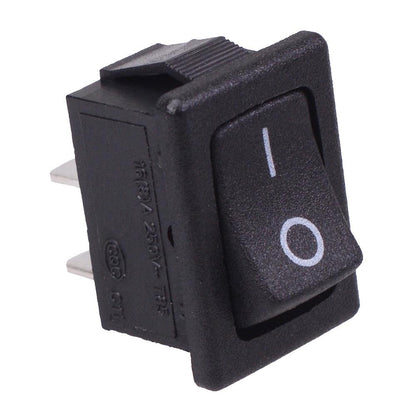 On-Off Rectangle 19.2x12.9mm Rocker Switch SPST 16A 250VAC