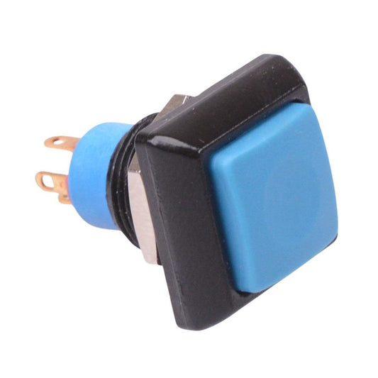 IPC5SAD1 APEM Blue Square Momentary NO/NC 12mm Push Button Switch IP67